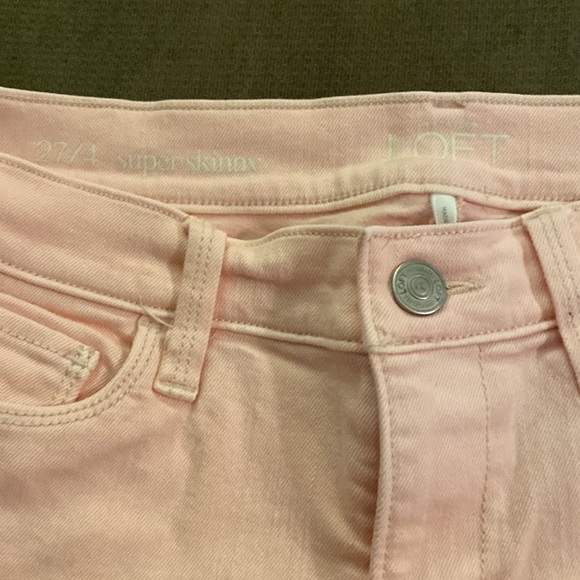 LOFT size 2/4 jeans - Picture 7 of 9